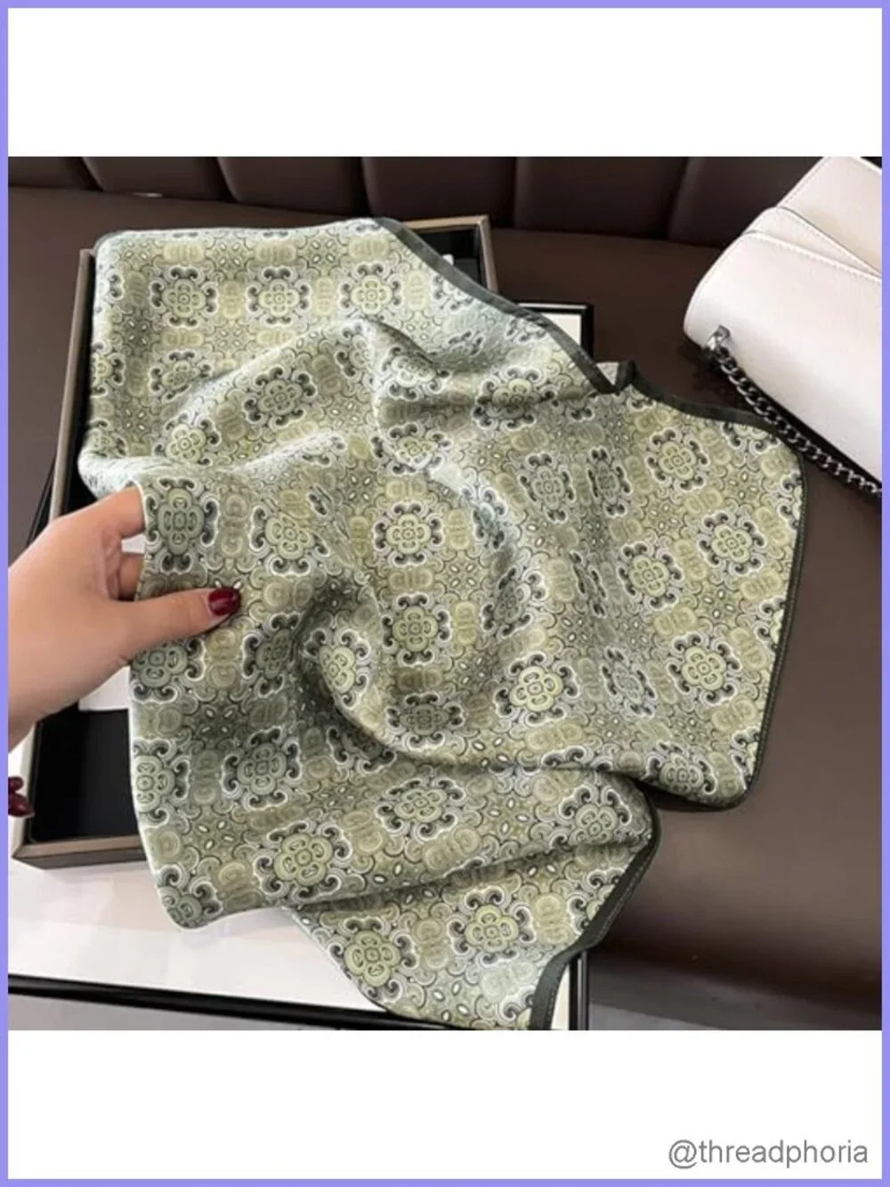 100% Mulberry Silk Neck Scarf 21x21 Square Fashion Scarf for Women